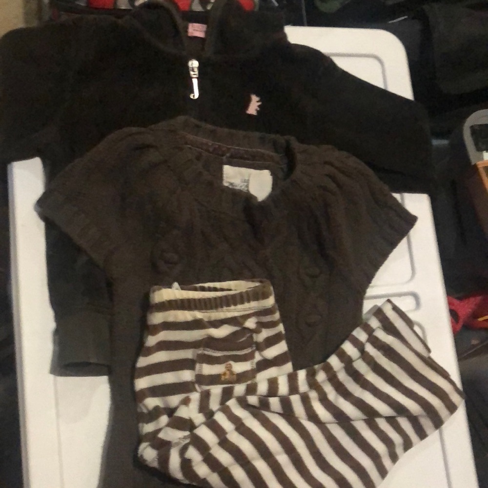 Bundle juicy hoodie, gap dress, gap velour pants